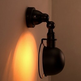 Lámpara de pared de pasillo retro con personalidad plegable de The Creative Industries