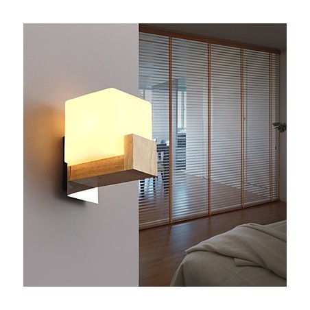 Apliques de pared estilo mini moderno contemporáneo madera bambú Apliques de pared estilo mini moderno contemporáneo madera bambú