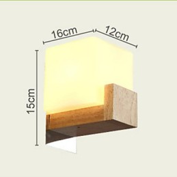 Apliques de pared estilo mini moderno contemporáneo madera bambú