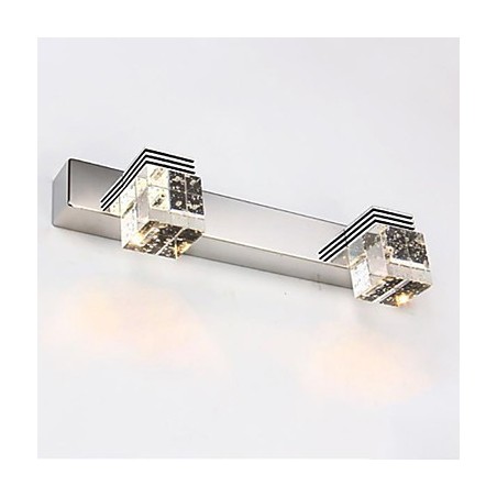Apliques de pared Iluminación de baño Bañadores de pared Cristal Mini Estilo Moderno Contemporáneo Metal Apliques de pared Iluminación de baño Bañadores de pared Cristal Mini Estilo Moderno Contemporáneo Metal