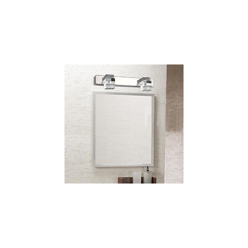 Apliques de pared Iluminación de baño Bañadores de pared Cristal Mini Estilo Moderno Contemporáneo Metal