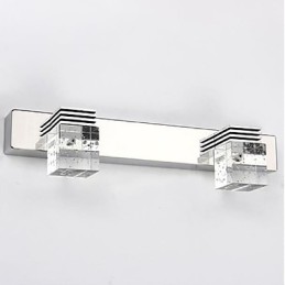 Apliques de pared Iluminación de baño Bañadores de pared Cristal Mini Estilo Moderno Contemporáneo Metal