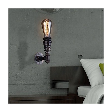 Aplique de pared de metal estilo retro estilo pastoral estilo aldeano para sala de estar y comedor. Aplique de pared de metal estilo retro estilo pastoral estilo aldeano para sala de estar y comedor.