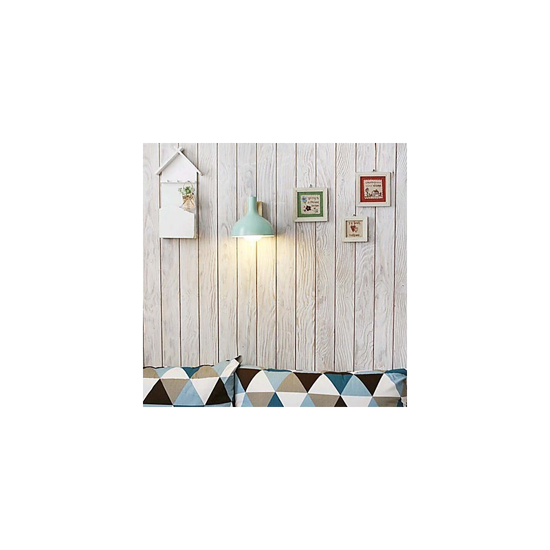 Apliques de pared modernos contemporáneos de madera y bambú