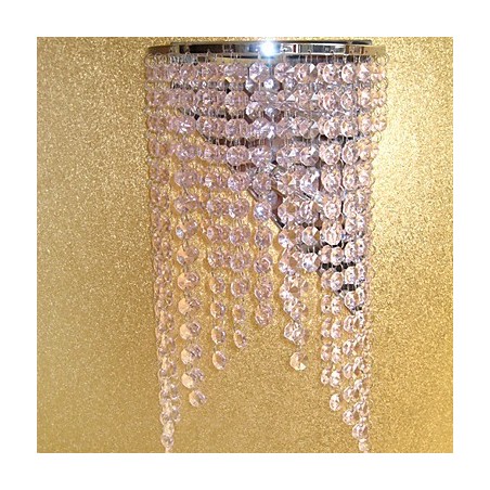 Lámpara de pared de cristal moderna con 2 luces Lámpara de pared de cristal moderna con 2 luces