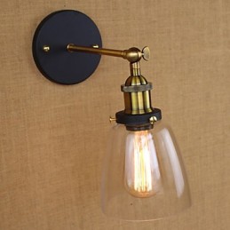 Aplique de pared decorativo, industrial y rural, de modelos originales, nostálgico comercio de exportación estadounidense.