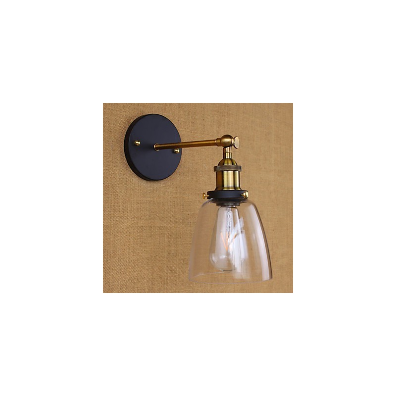 Aplique de pared decorativo, industrial y rural, de modelos originales, nostálgico comercio de exportación estadounidense.