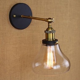 Aplique de pared decorativo estilo industrial nostálgico estilo country americano