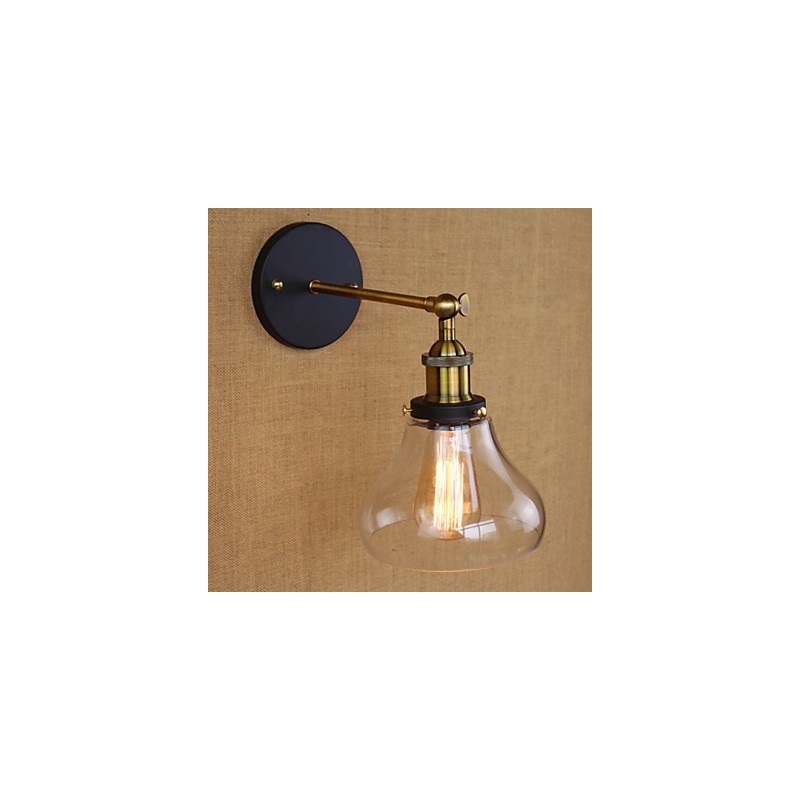 Aplique de pared decorativo estilo industrial nostálgico estilo country americano