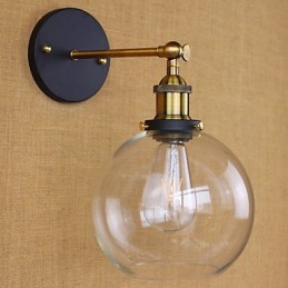 Aplique de pared decorativo industrial de espuma redonda, nostálgico, de exportación americana, con modelos originales.