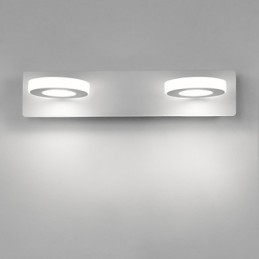 Iluminación de baño moderna contemporánea de metal