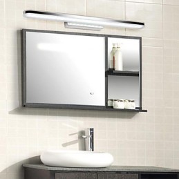 Apliques de pared Iluminación de baño Lámparas de pared de lectura Estilo mini Moderno Contemporáneo Metal