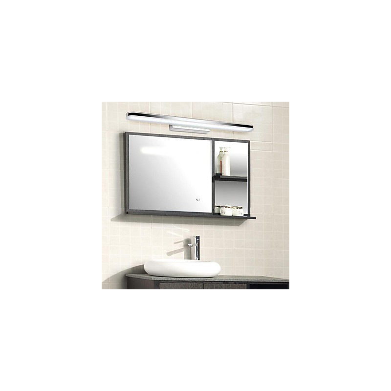 Apliques de pared Iluminación de baño Lámparas de pared de lectura Estilo mini Moderno Contemporáneo Metal