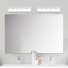 Iluminación de baño Bañadores de pared Apliques de pared de lectura Mini estilo Moderno Contemporáneo Metal