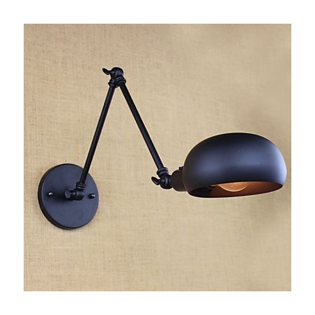Hay un brazo largo del interruptor doble minimalista europeo personalizado estilo retro moda iluminación pared de hierro Hay un brazo largo del interruptor doble minimalista europeo personalizado estilo retro moda iluminación pared de hierro