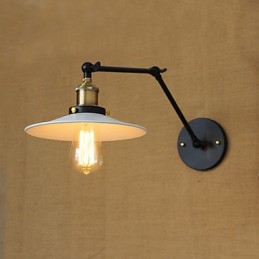 Lámpara de pared retráctil plegable de estilo nostálgico creativo