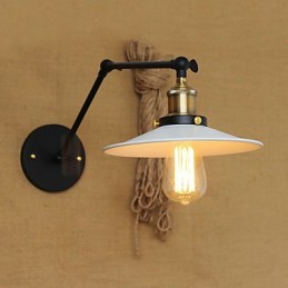 Lámpara de pared retráctil plegable de estilo nostálgico creativo