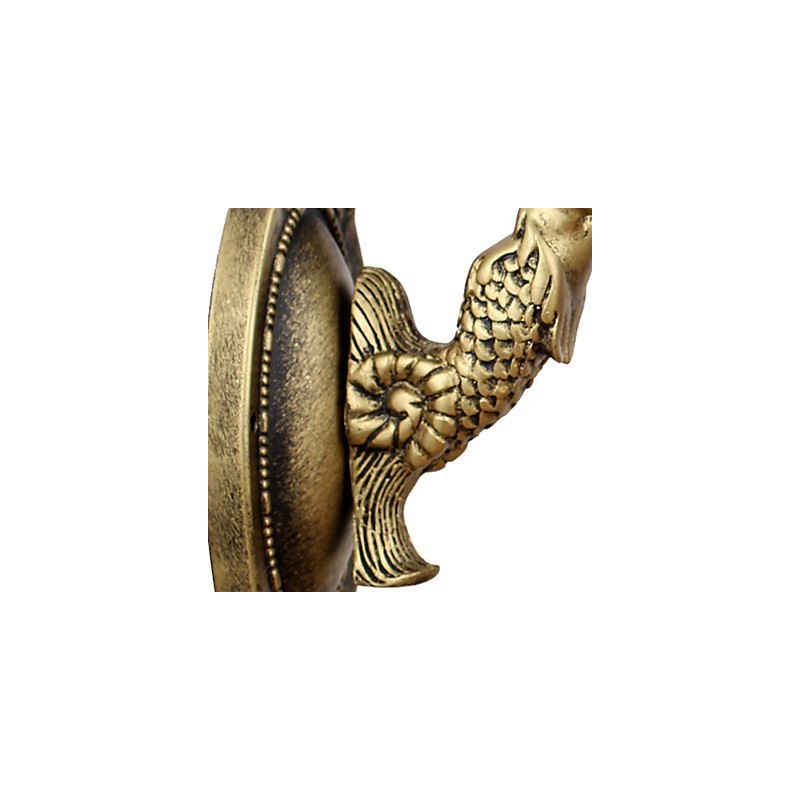 Lámpara de pared de hierro forjado creativa, estilo rural, estilo europeo