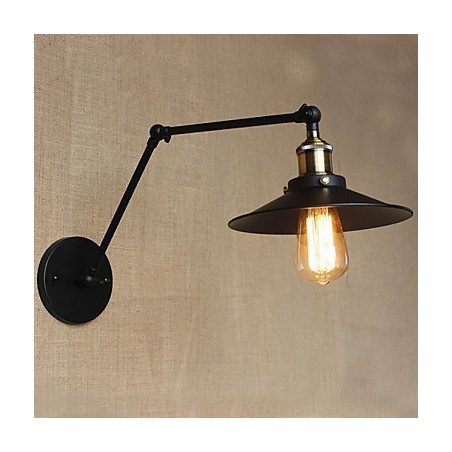Lámpara de pared retráctil plegable de brazo largo de estilo industrial, creativa y nostálgica, estilo retro Lámpara de pared retráctil plegable de brazo largo de estilo industrial, creativa y nostálgica, estilo retro