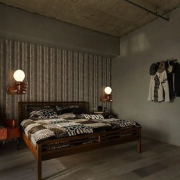 Lámpara de pared de puño retro creativa de estilo europeo