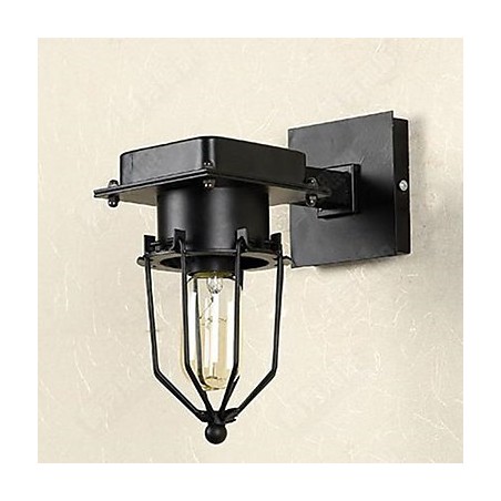 Lámpara de pared de un solo cabezal estilo loft industrial retro Lámpara de pared de un solo cabezal estilo loft industrial retro