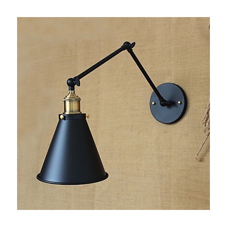 Lámpara de pared minimalista de brazo largo para cama doble, estilo pastoral americano, para pasillo, canal, entrada de almacén Lámpara de pared minimalista de brazo largo para cama doble, estilo pastoral americano, para pasillo, canal, entrada de almacén