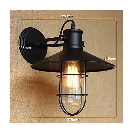 Lámpara de pared para cabecera de cama, estilo americano, para pasillo, bar y decoración Lámpara de pared para cabecera de cama, estilo americano, para pasillo, bar y decoración