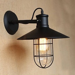 Lámpara de pared para cabecera de cama, estilo americano, para pasillo, bar y decoración