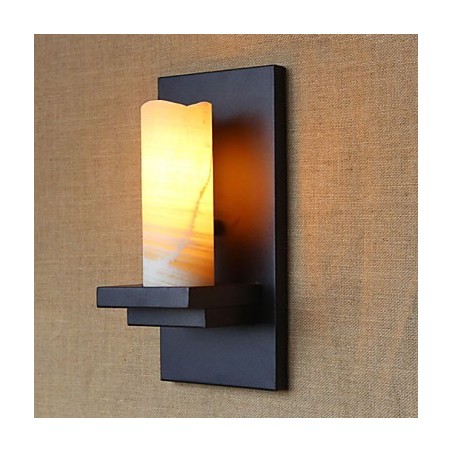 Aplique de pared decorativo cilíndrico estilo campestre americano para sala de estar, pasillo pastoral, almacén, industria, mesita de noche, bar Aplique de pared decorativo cilíndrico estilo campestre americano para sala de estar, pasillo pastoral, almacén, industria, mesita de noche, bar