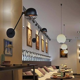 Apliques de pared tradicionales clásicos de metal