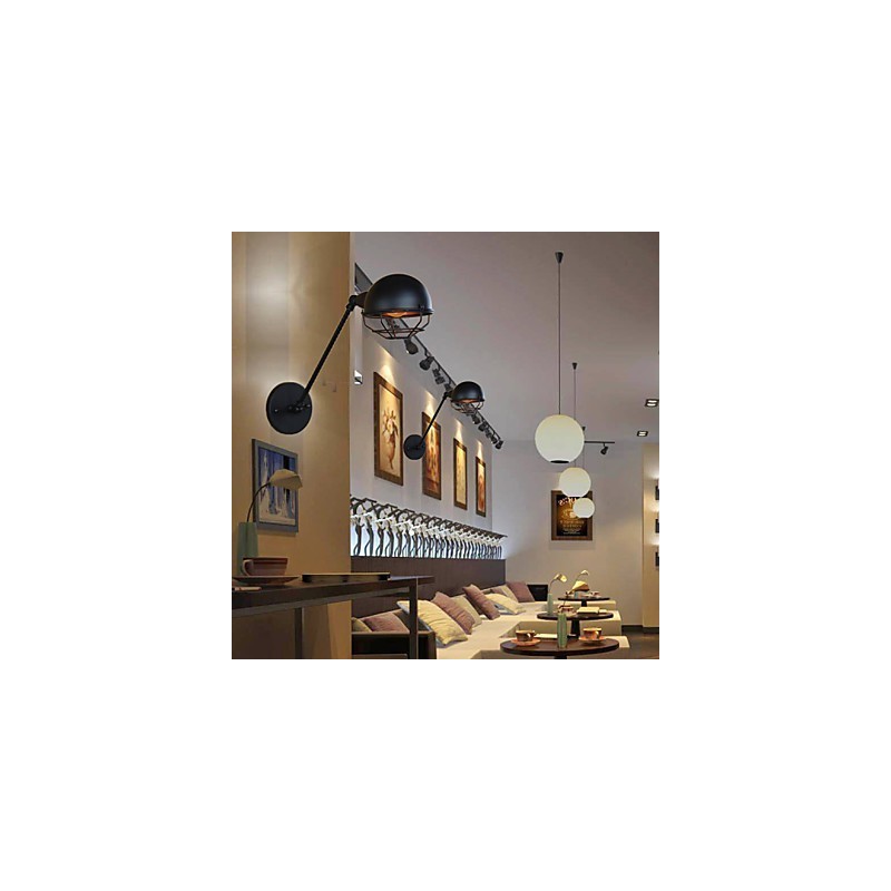 Apliques de pared tradicionales clásicos de metal