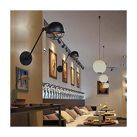 Apliques de pared tradicionales clásicos de metal