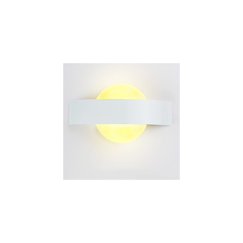 Iluminación de baño Bañadores de pared Apliques de pared de lectura Mini estilo Moderno Contemporáneo Metal