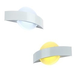 Iluminación de baño Bañadores de pared Apliques de pared de lectura Mini estilo Moderno Contemporáneo Metal