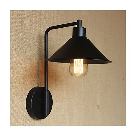 Aplique de pared decorativo de hierro para pasillo, almacén, balcón, porche, minimalista y moderno Aplique de pared decorativo de hierro para pasillo, almacén, balcón, porche, minimalista y moderno