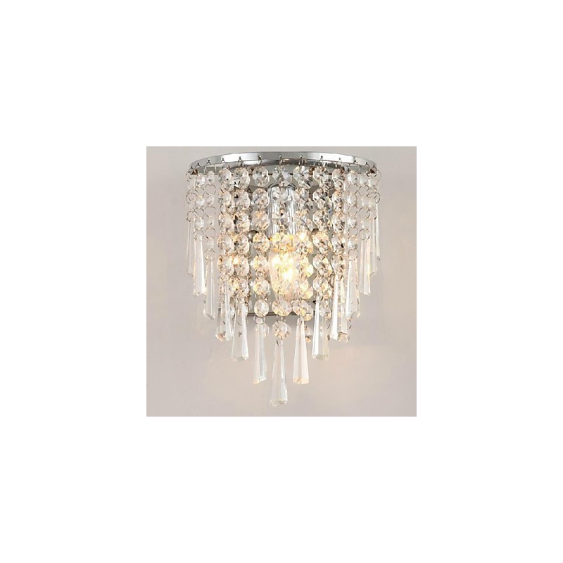 Lámparas de pared de cristal de moda modernas Lámpara de pared de cristal para iluminación de cama