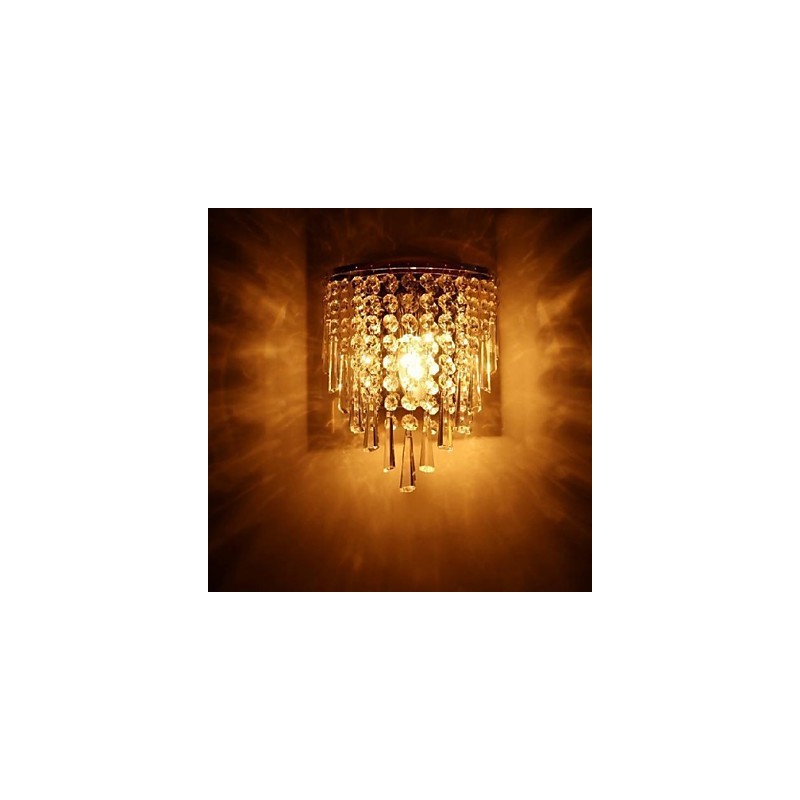 Lámparas de pared de cristal de moda modernas Lámpara de pared de cristal para iluminación de cama