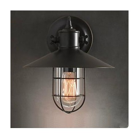 Lámpara de pared para sala de estar, almacén, industria, pasillo rural, bar, decoración de la cabecera de una cama, lámpara de pared