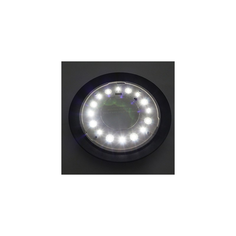 Lámpara de luz solar para exteriores, color blanco, para pared, para jardín, patio, puerta, camino