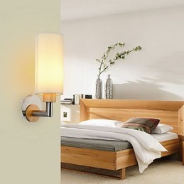 Apliques de pared modernos contemporáneos de madera y bambú