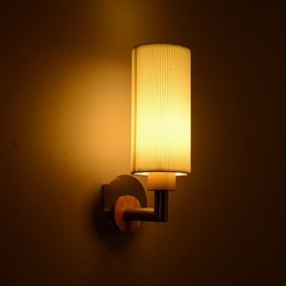 Apliques de pared modernos contemporáneos de madera y bambú