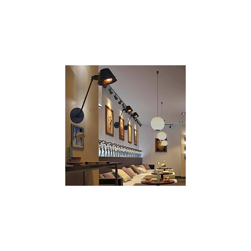 Apliques de pared tradicionales clásicos de metal