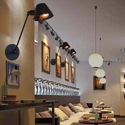 Apliques de pared tradicionales clásicos de metal