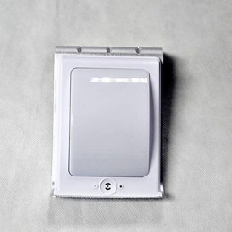 Lámpara de luz solar para exteriores con sensor de voz para valla de pared de jardín paisajístico