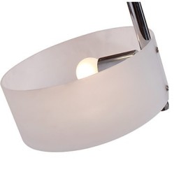 Lámpara de techo moderna contemporánea de 5 luces de metal con montaje empotrado