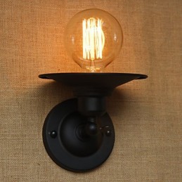 Aplique de pared decorativo minimalista retro para mesita de noche, pasillo, escalera, balcón