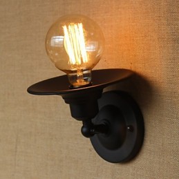 Aplique de pared decorativo minimalista retro para mesita de noche, pasillo, escalera, balcón