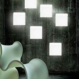 Lámpara de pared navideña con forma de cubo Inception