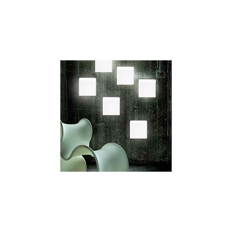 Lámpara de pared navideña con forma de cubo Inception