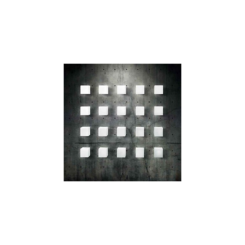 Lámpara de pared navideña con forma de cubo Inception